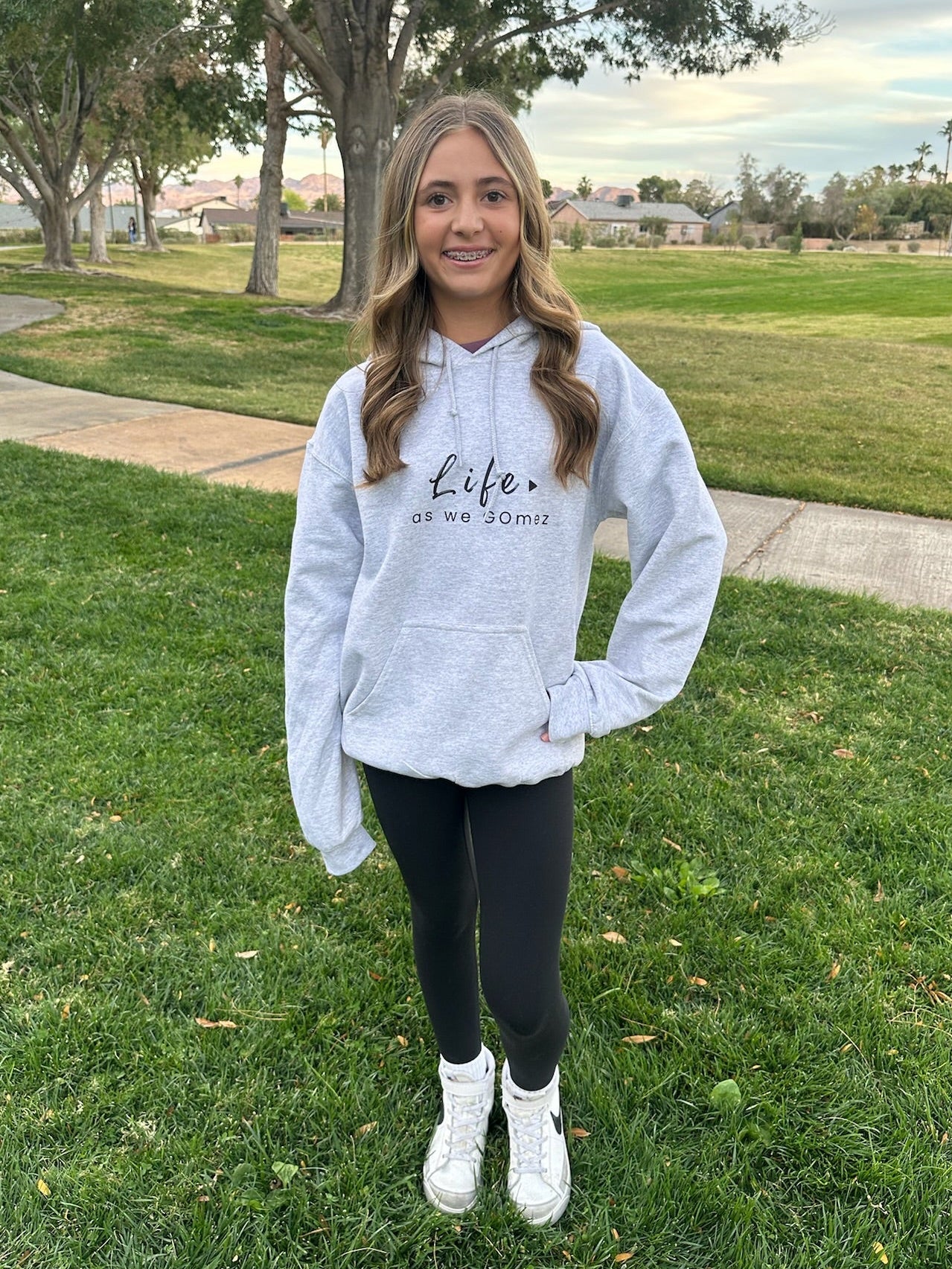 PLAY Adult Hoodie - Black Print