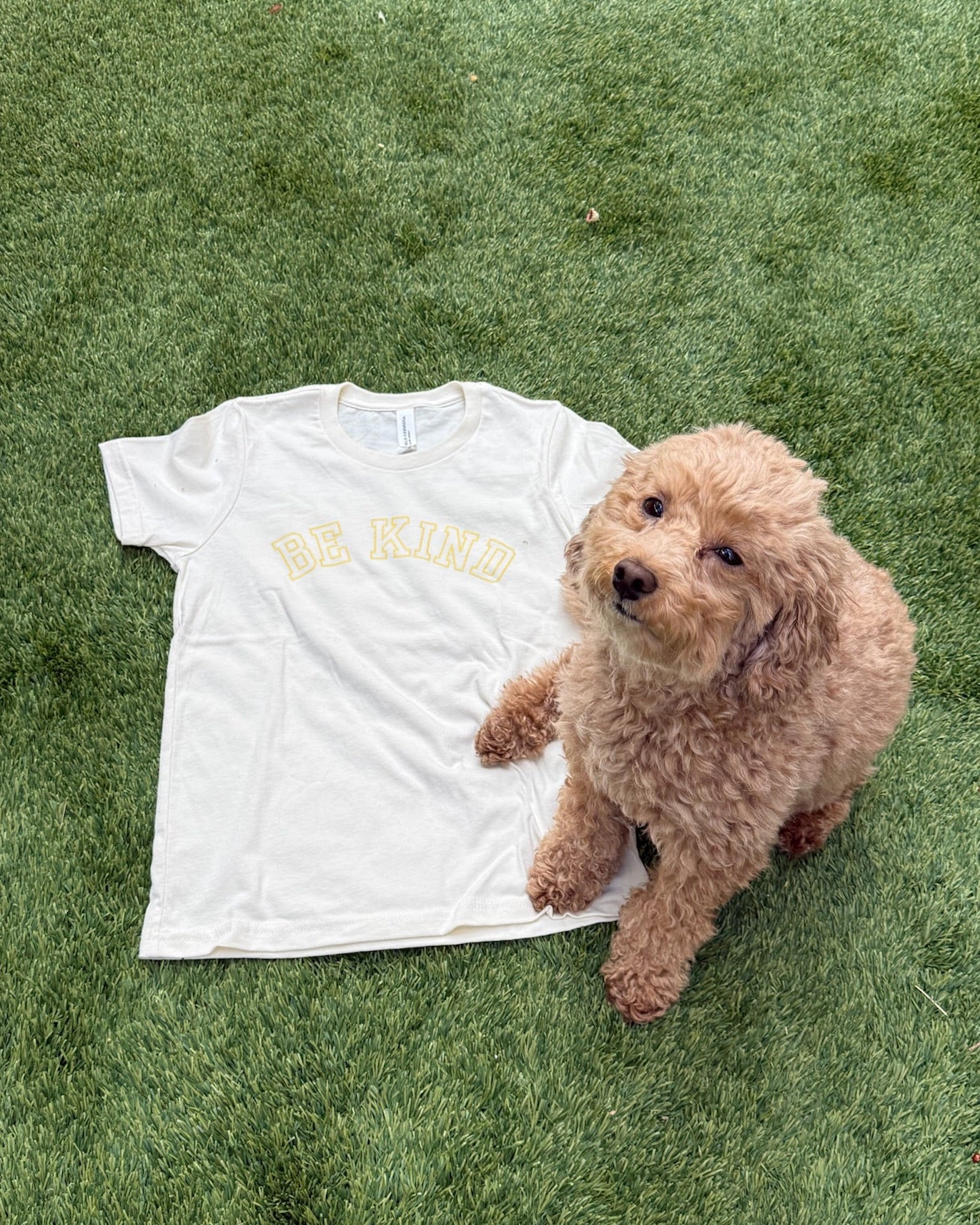 Kids' Be Kind T-Shirt - Yellow