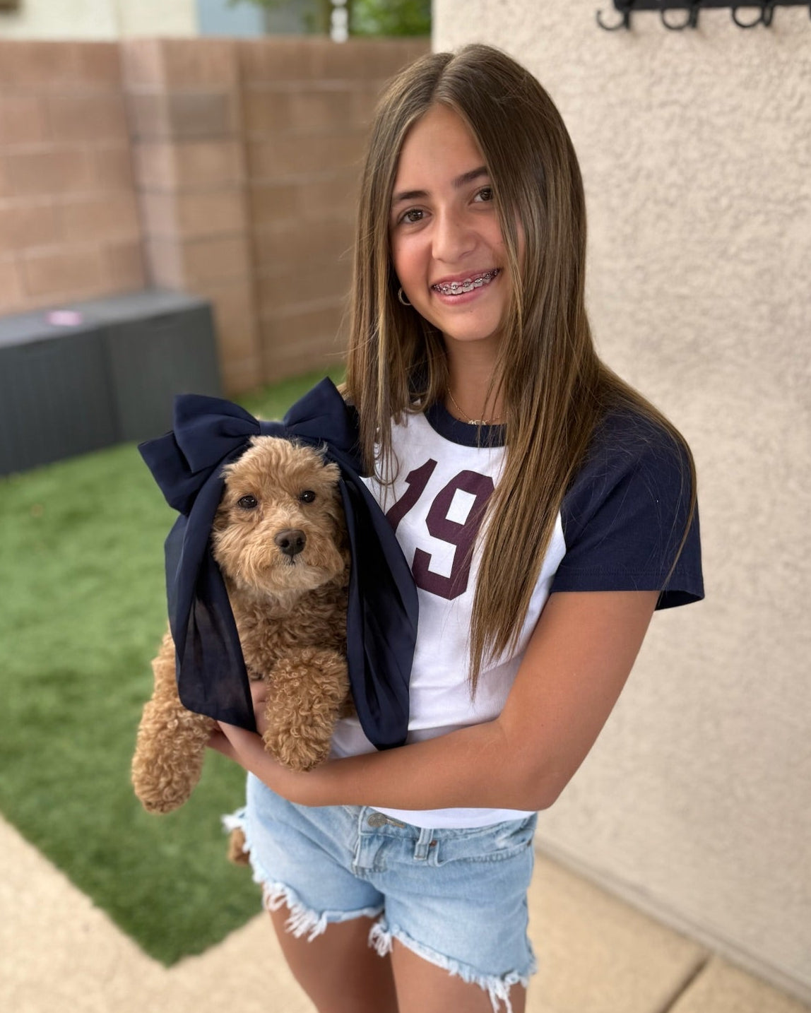 Women's Signature 19 Raglan Baby T-Shirt - Navy/Maroon