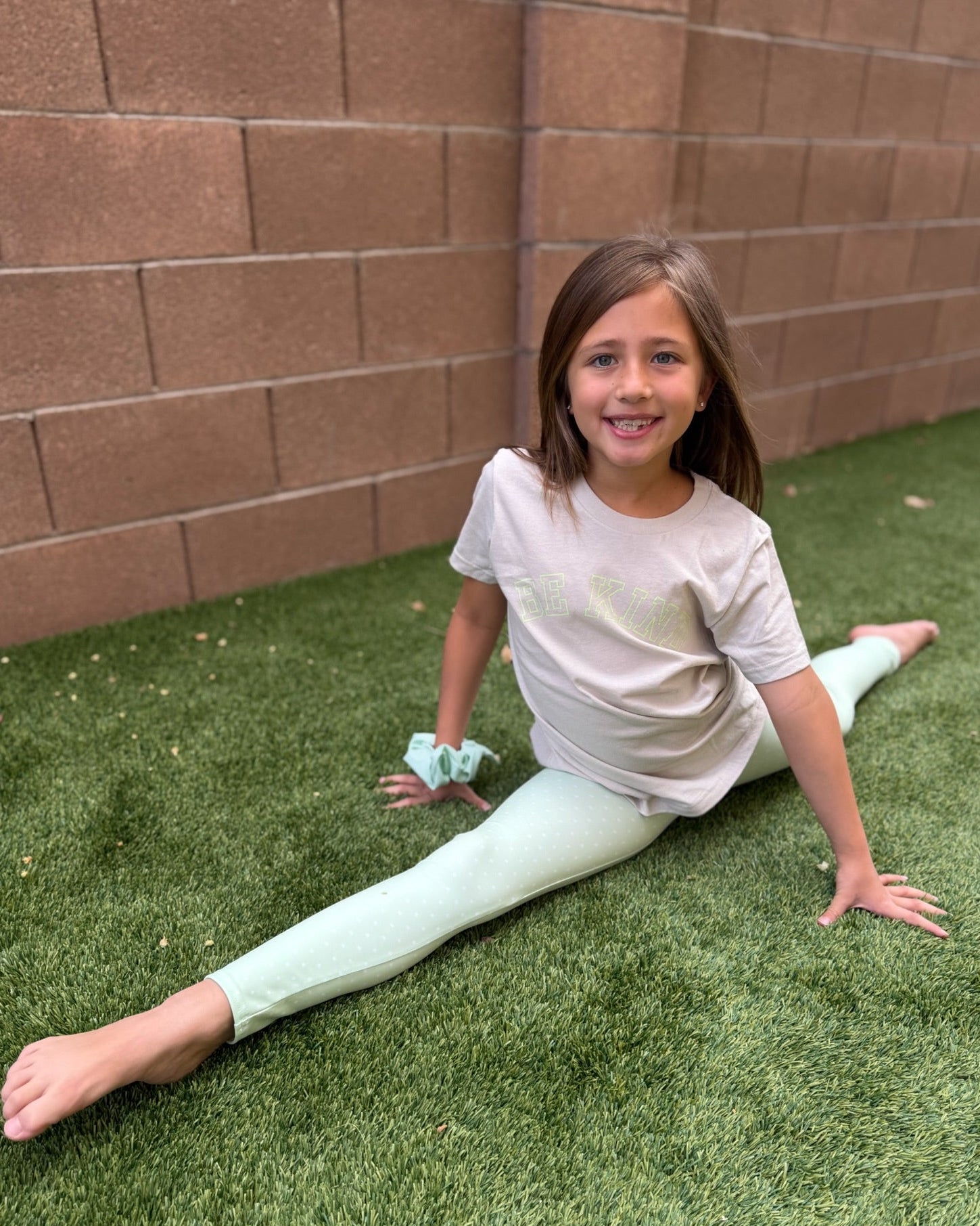Kids' Everyday Leggings - Youth Fit Green