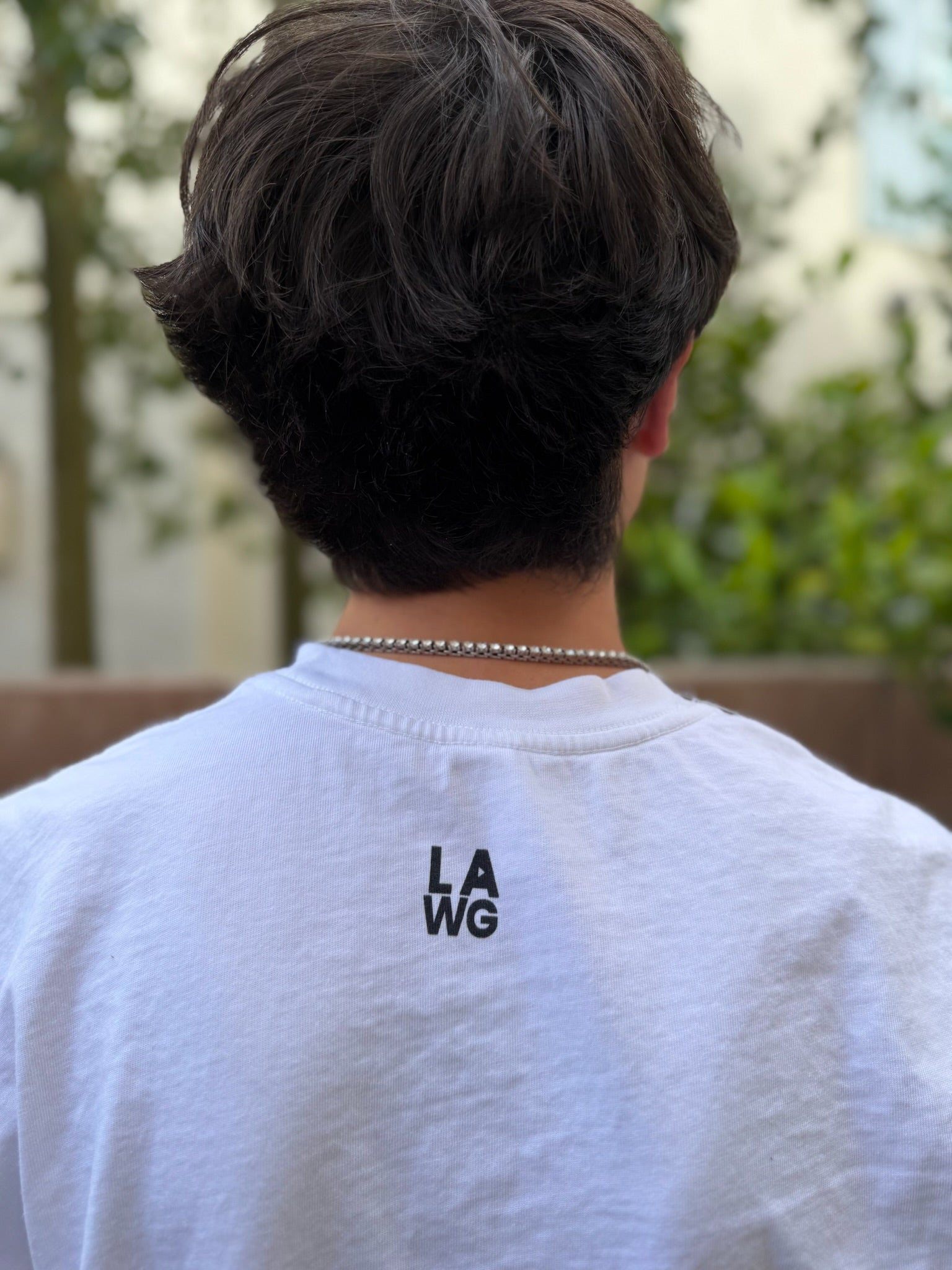 Men’s Coastal Palm Tree Boxy T-Shirt