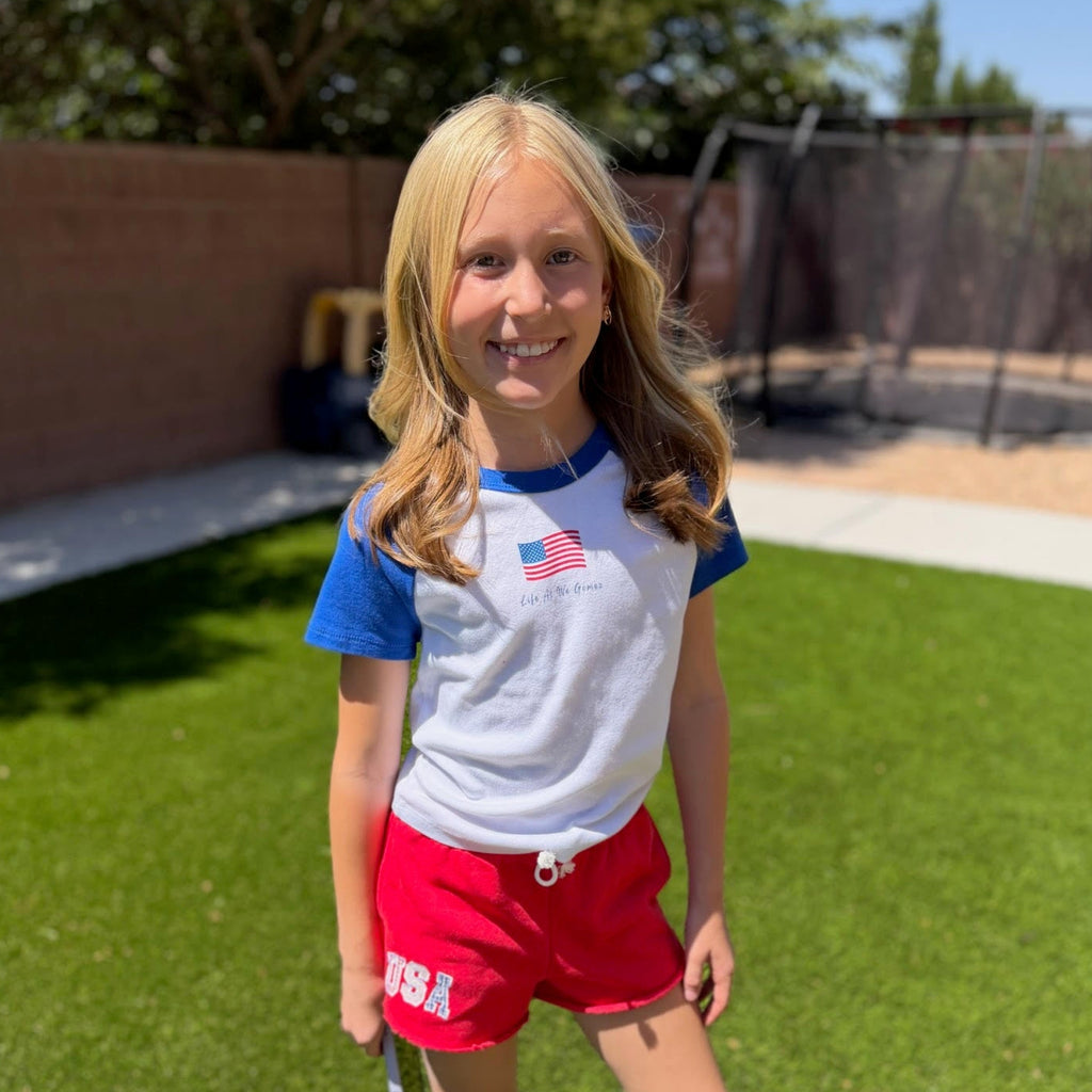All-American Raglan Baby T-Shirt