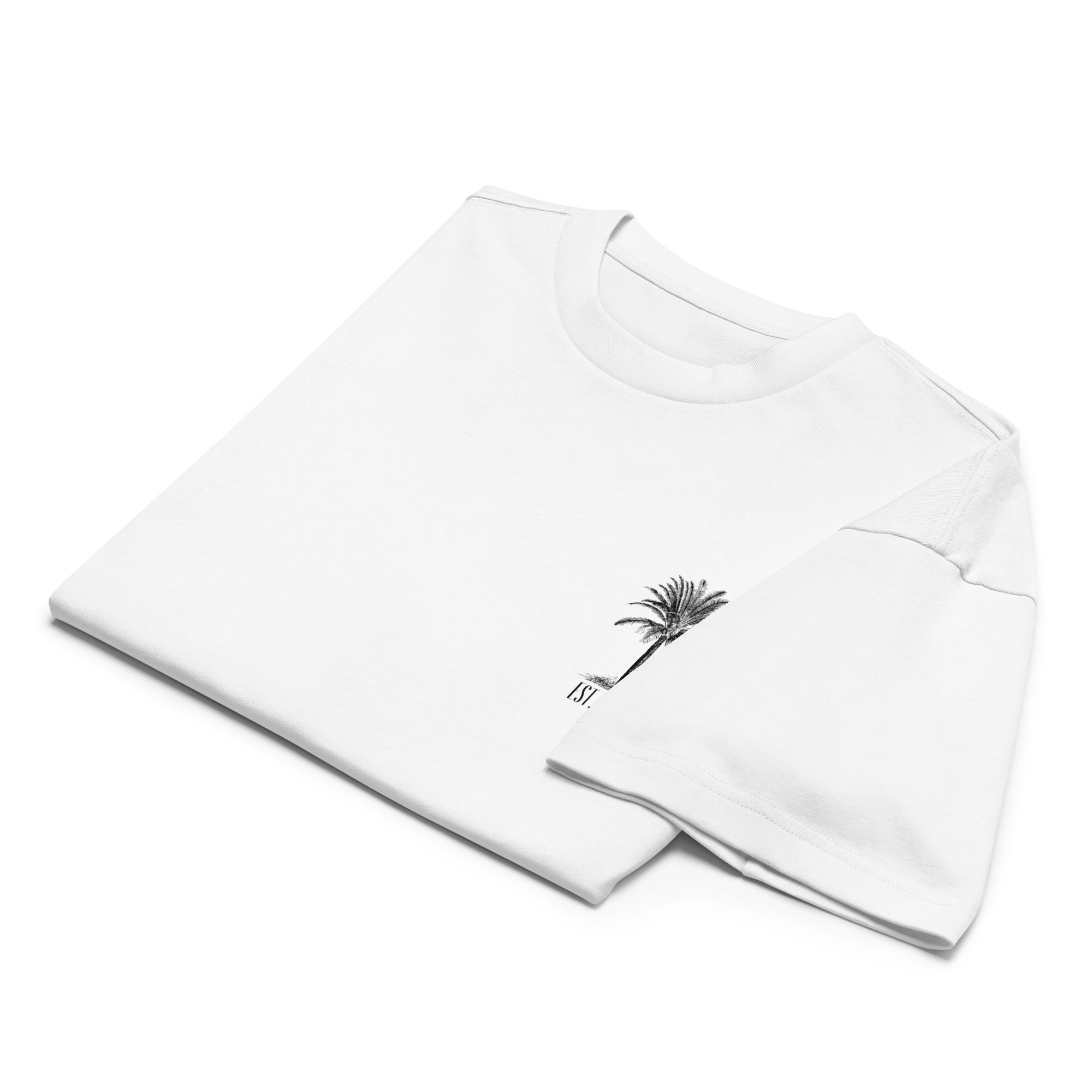 Men’s Coastal Palm Tree Boxy T-Shirt